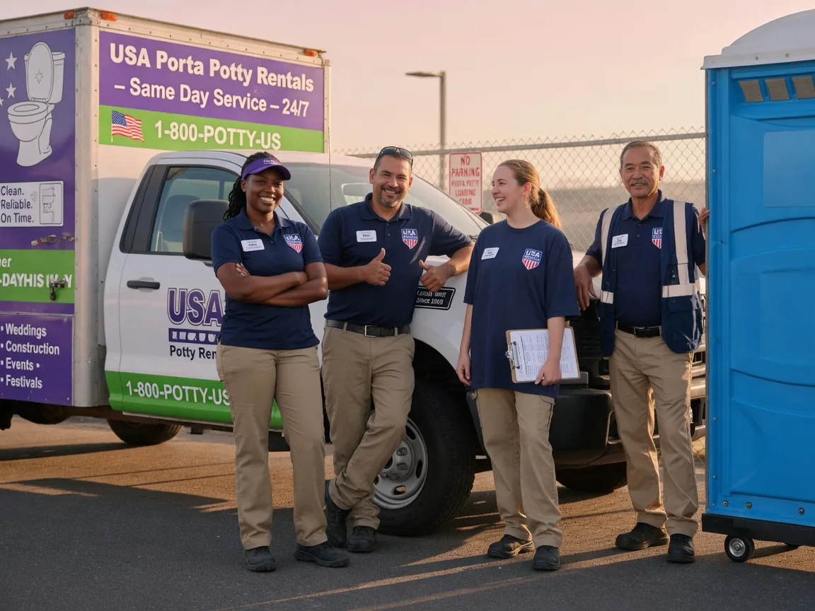 Porta Potty Rental company in Webster, PA