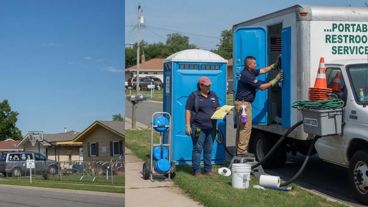 Portable Toilet Rental in Webster, PA near me